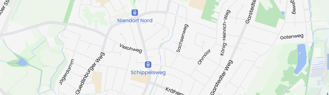 Karte mit dem ungefähren Standort