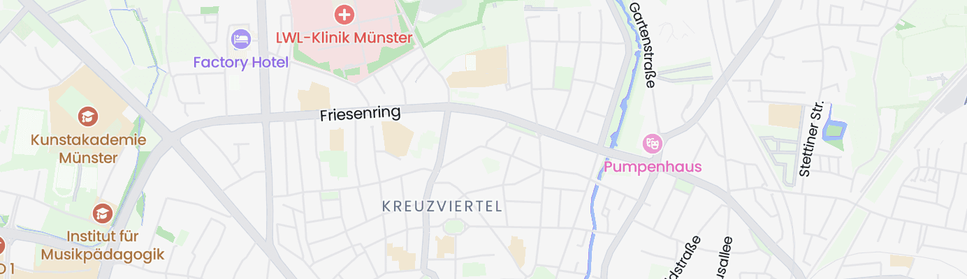Karte mit dem ungefähren Standort
