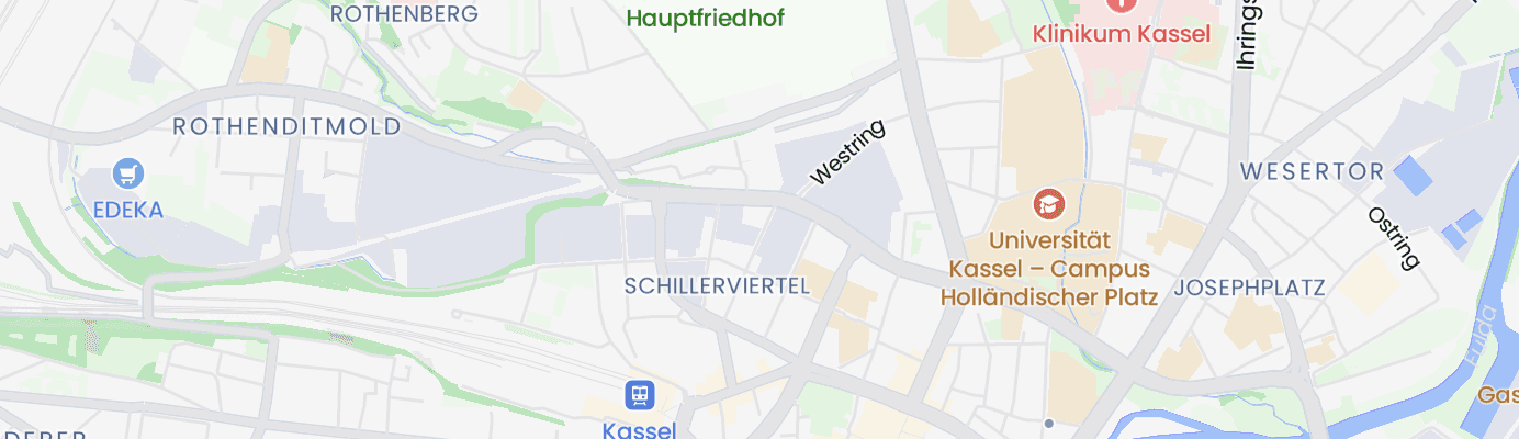 Karte mit dem ungefähren Standort