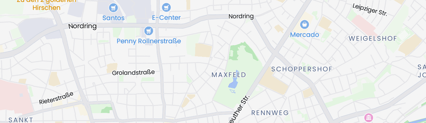 Map showing the approximate location
