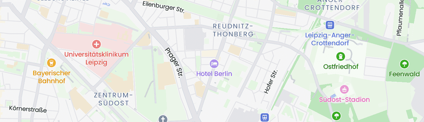 Karte mit dem ungefähren Standort