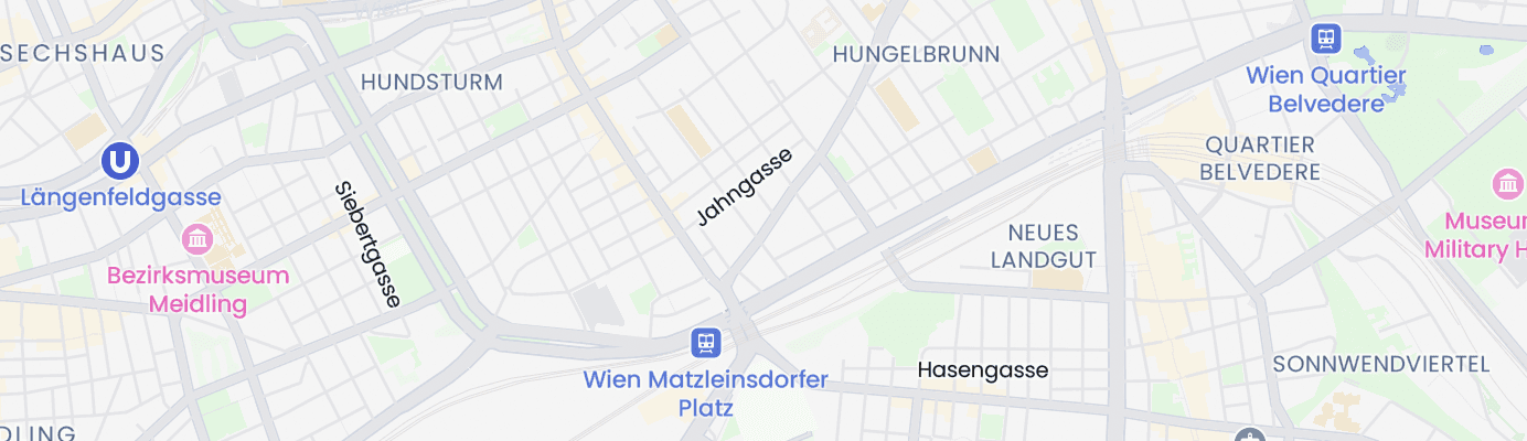 Karte mit dem ungefähren Standort