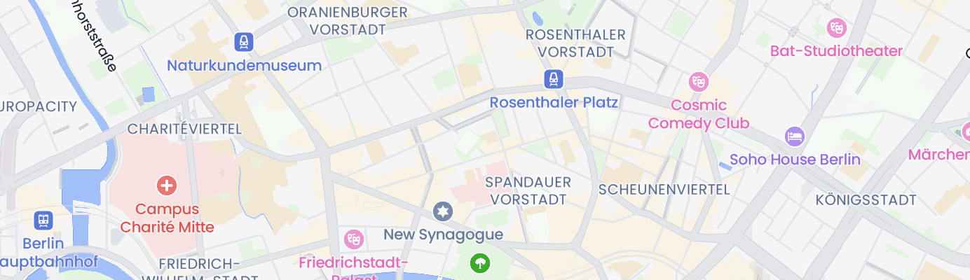 Karte mit dem ungefähren Standort