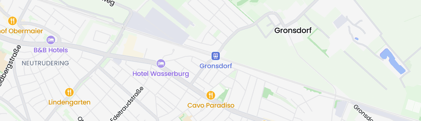 Karte mit dem ungefähren Standort