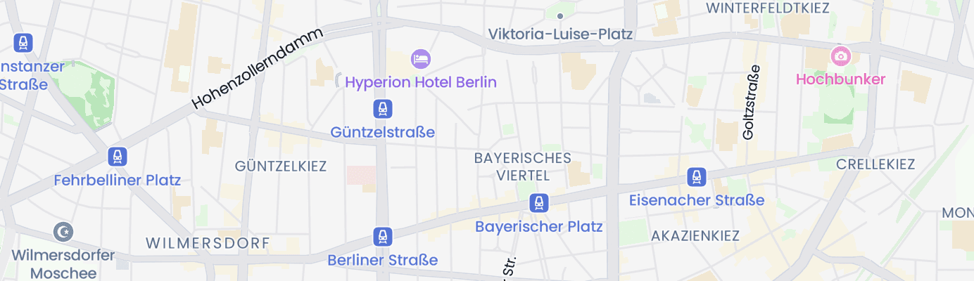 Karte mit dem ungefähren Standort