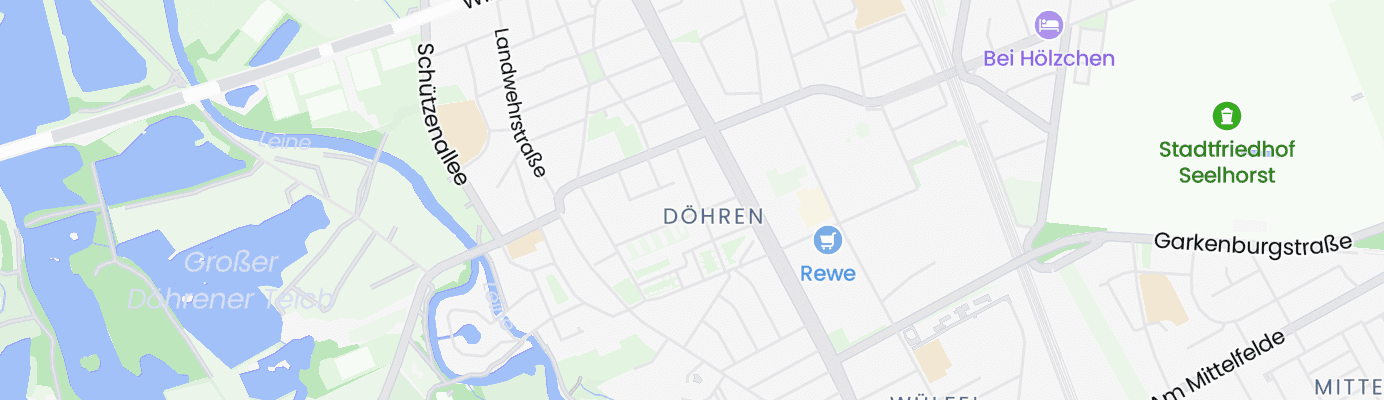 Karte mit dem ungefähren Standort