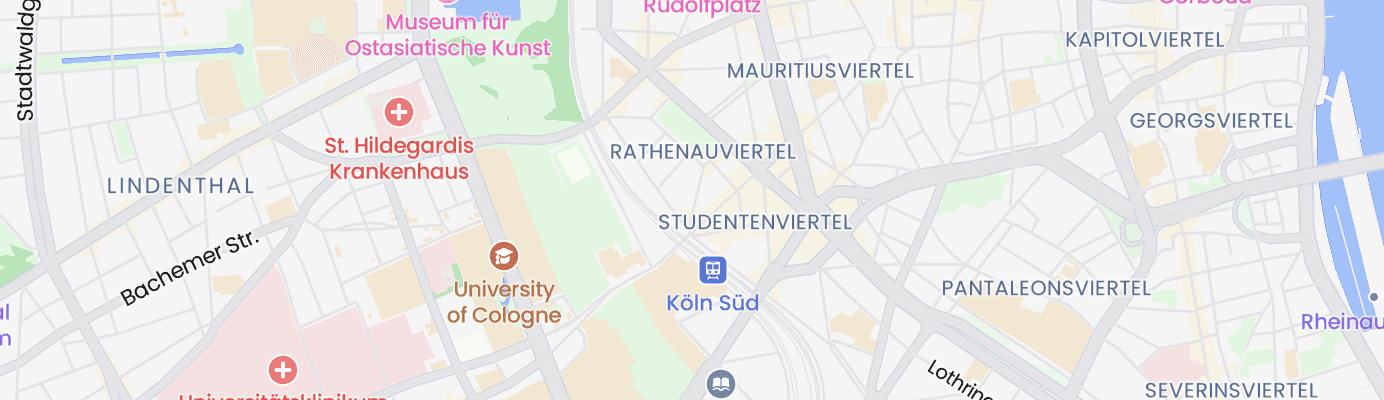 Karte mit dem ungefähren Standort