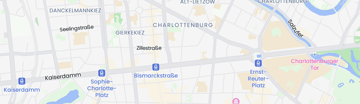 Karte mit dem ungefähren Standort
