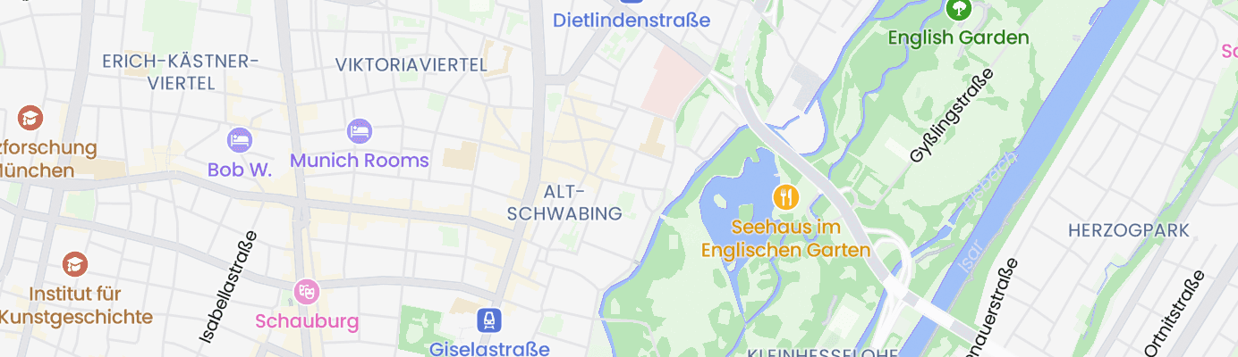 Karte mit dem ungefähren Standort