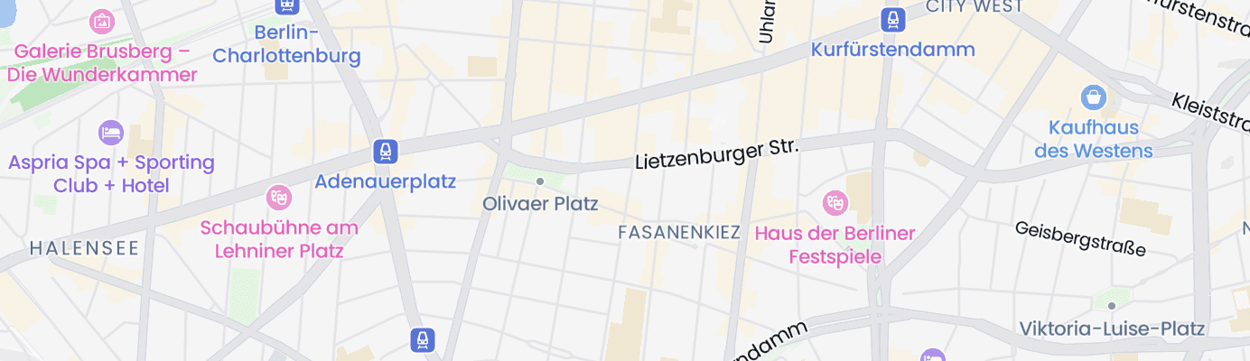 Karte mit dem ungefähren Standort