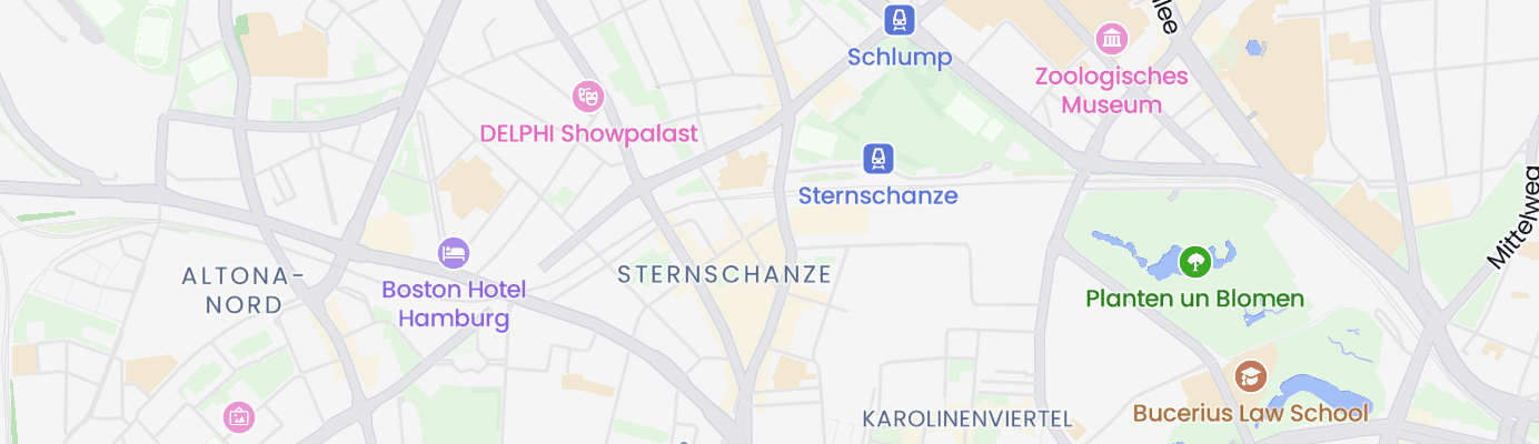 Map showing the approximate location