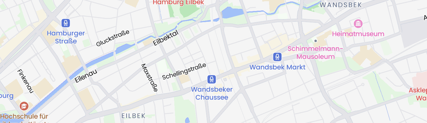 Karte mit dem ungefähren Standort