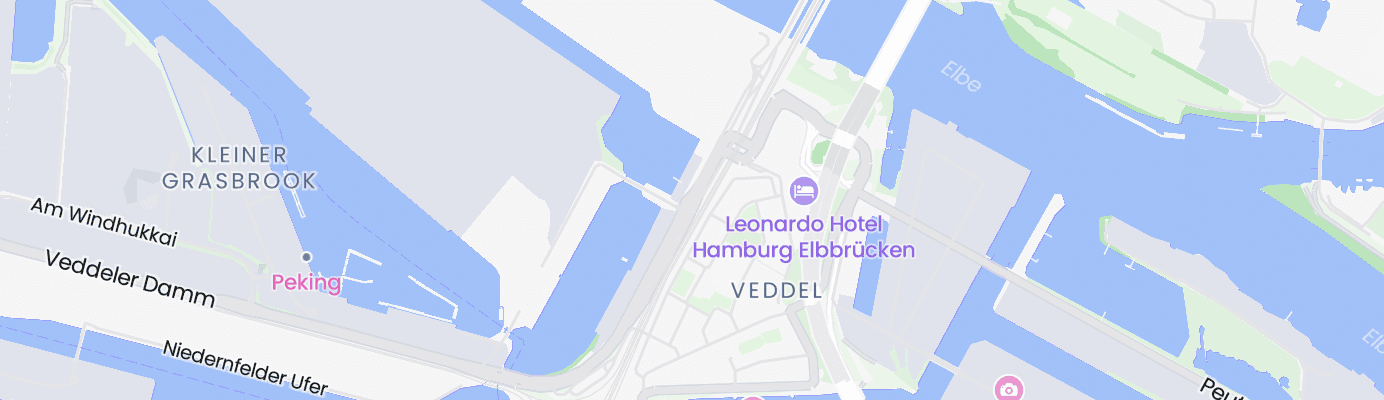 Karte mit dem ungefähren Standort