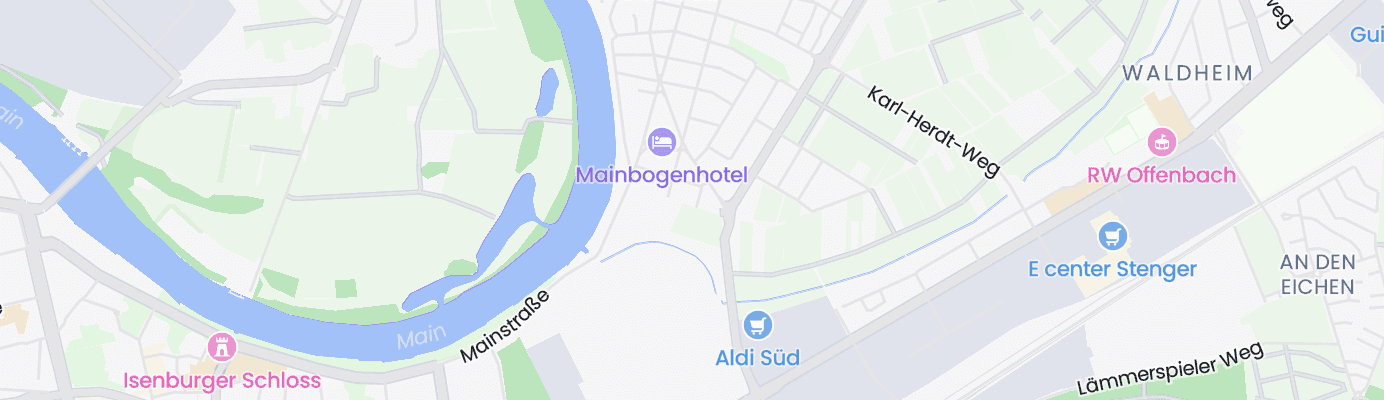 Karte mit dem ungefähren Standort