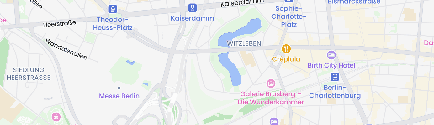 Karte mit dem ungefähren Standort