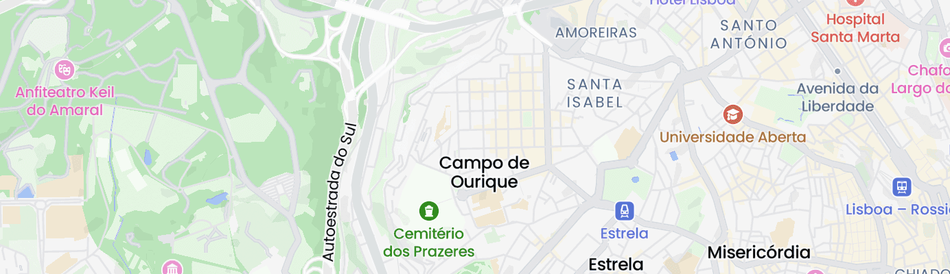 Map showing the approximate location