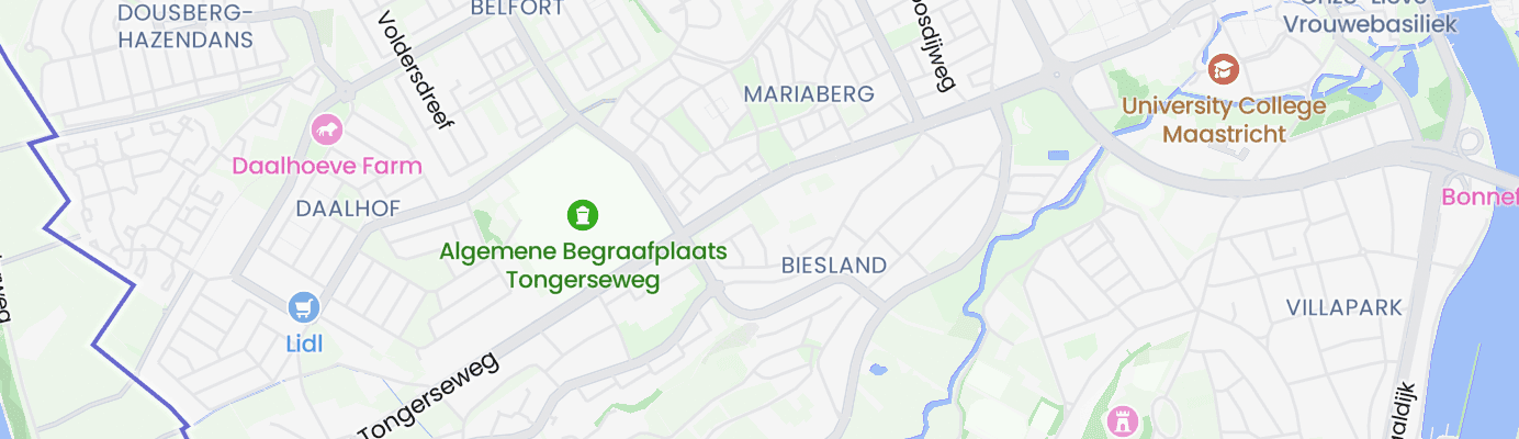 Karte mit dem ungefähren Standort