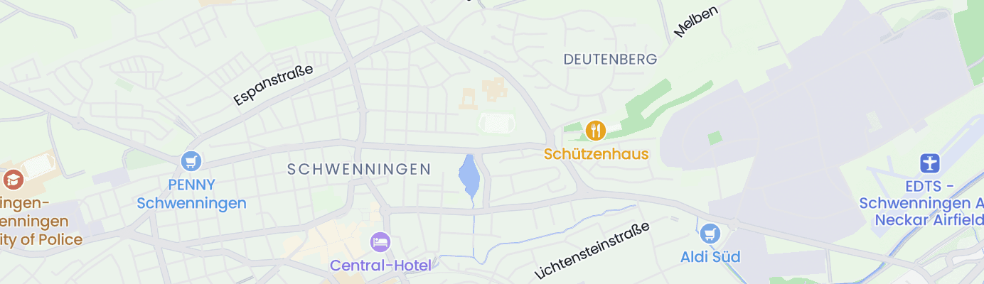 Karte mit dem ungefähren Standort