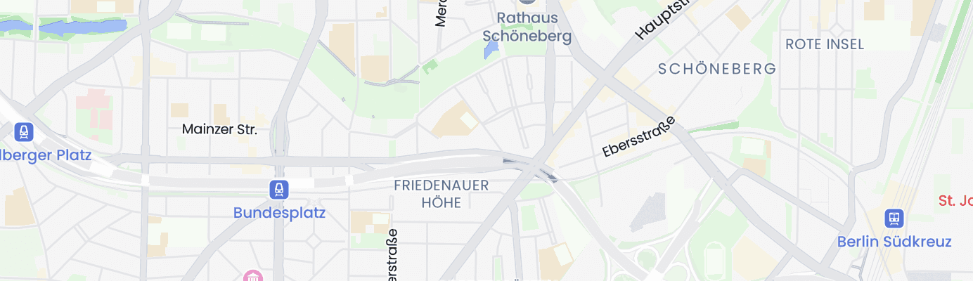 Karte mit dem ungefähren Standort