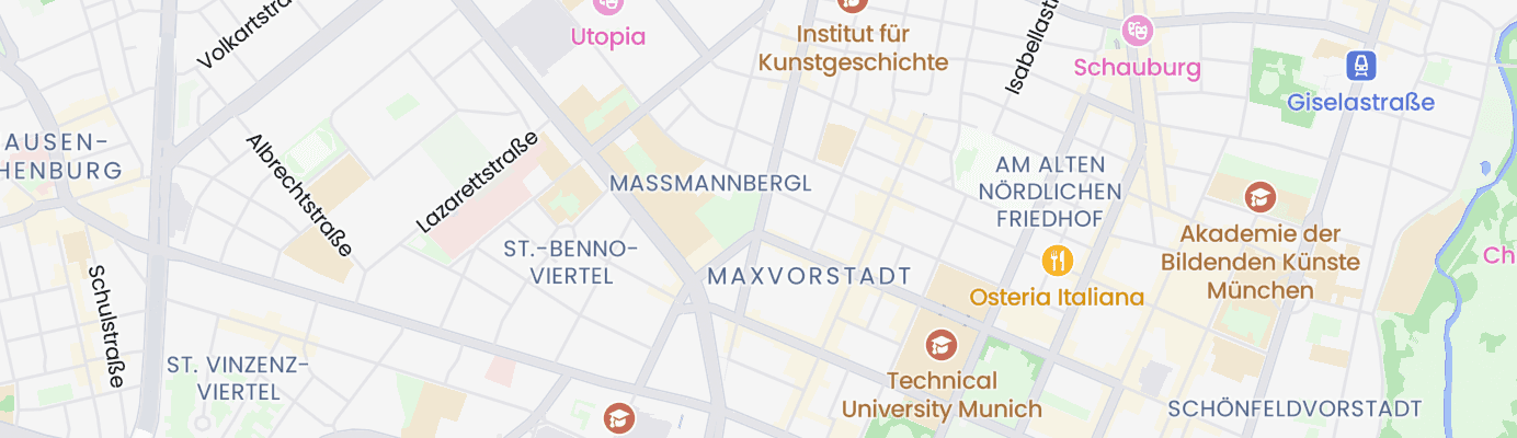 Karte mit dem ungefähren Standort