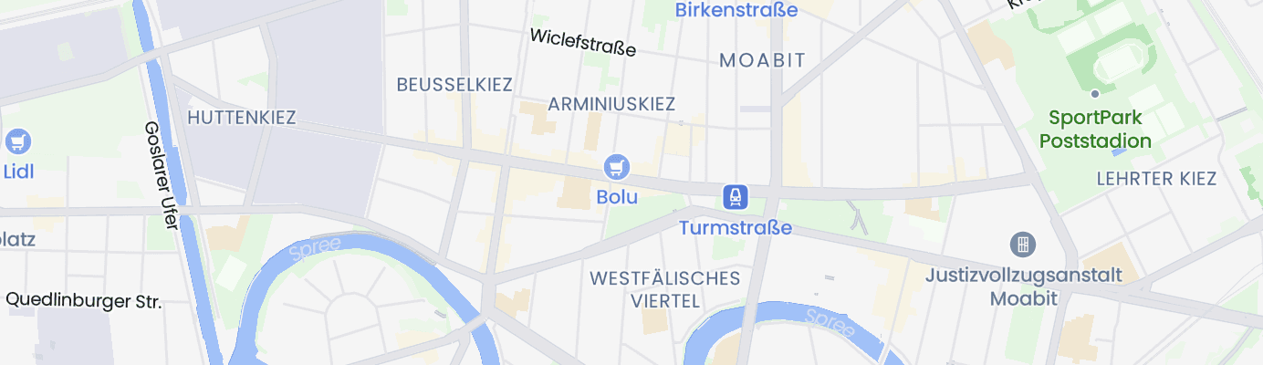 Karte mit dem ungefähren Standort