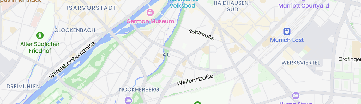 Karte mit dem ungefähren Standort