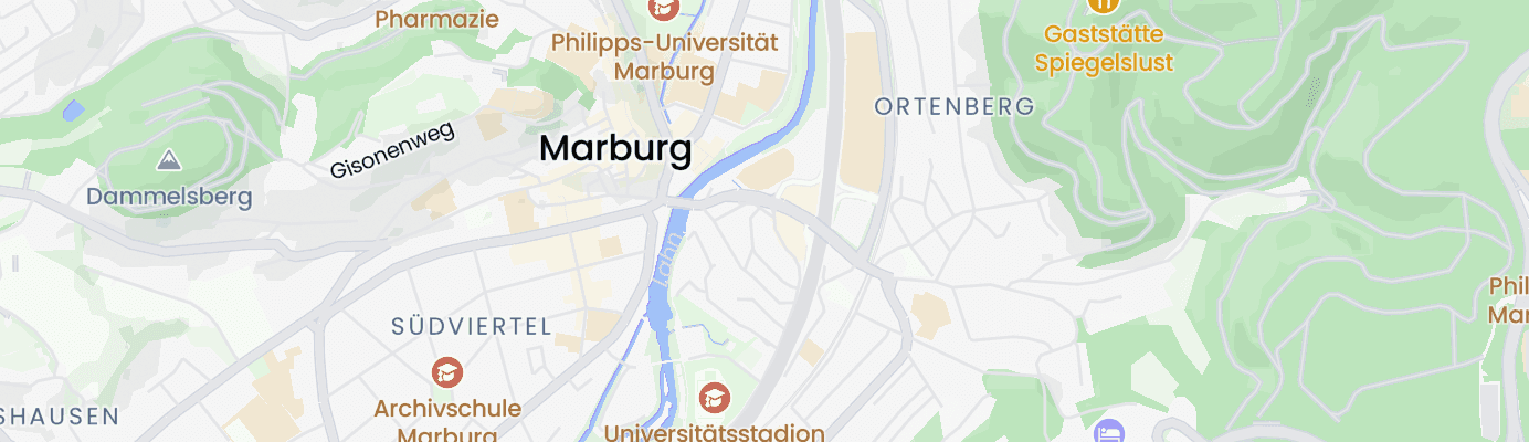 Map showing the approximate location