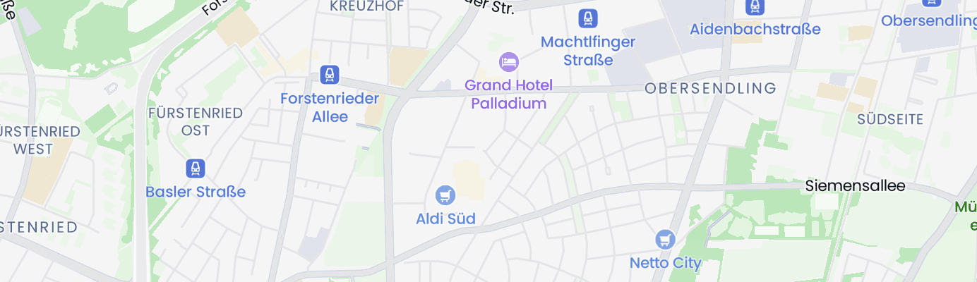 Karte mit dem ungefähren Standort