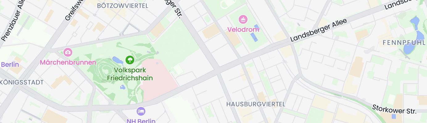 Karte mit dem ungefähren Standort