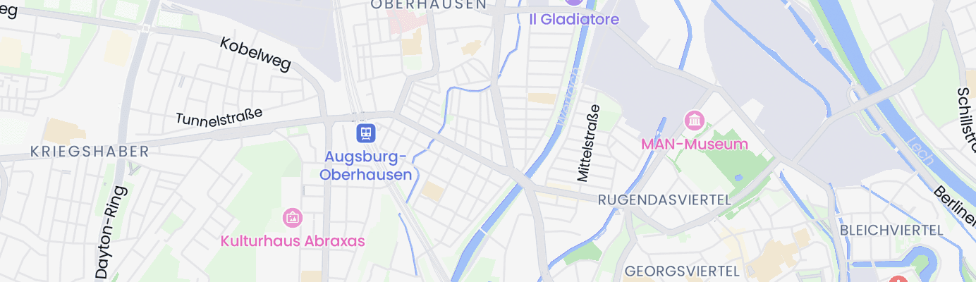 Map showing the approximate location
