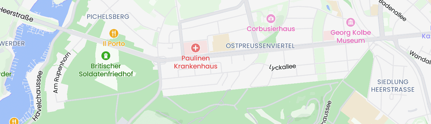 Karte mit dem ungefähren Standort