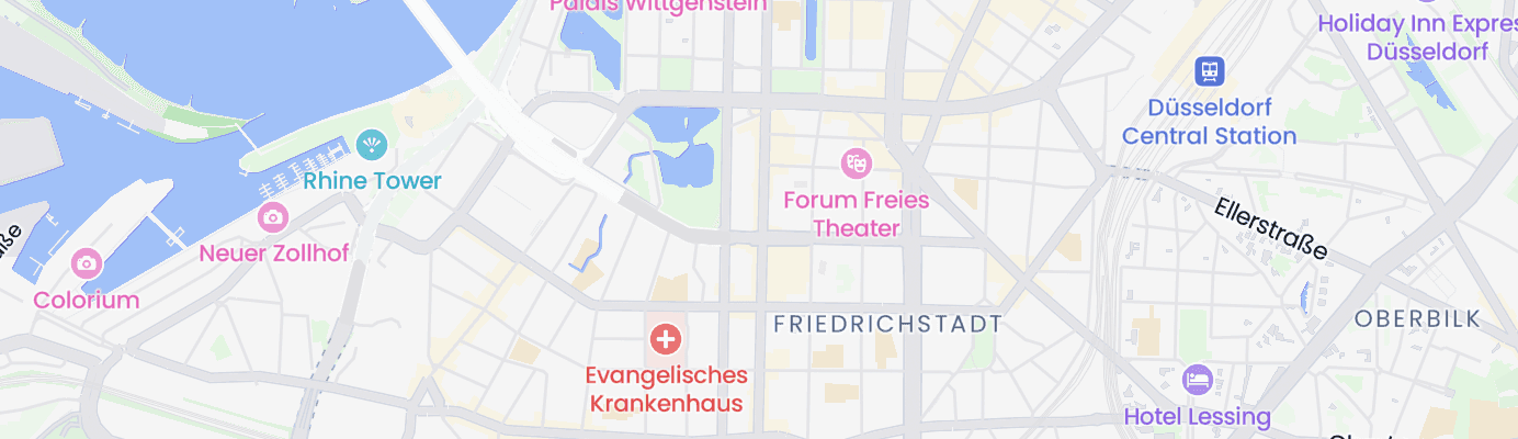 Map showing the approximate location