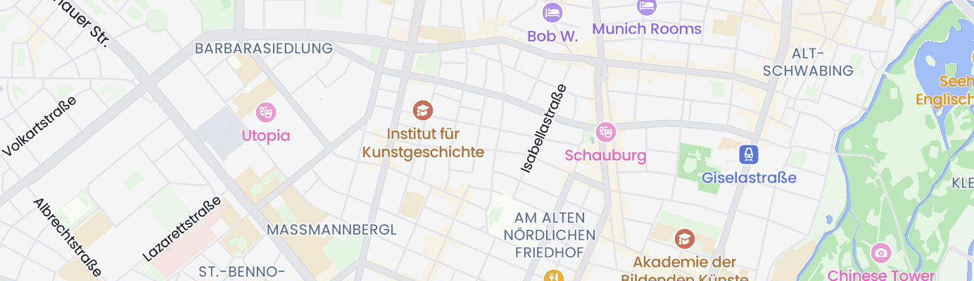 Karte mit dem ungefähren Standort