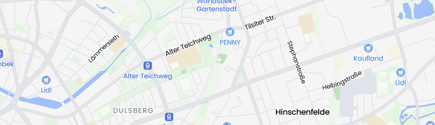 Karte mit dem ungefähren Standort
