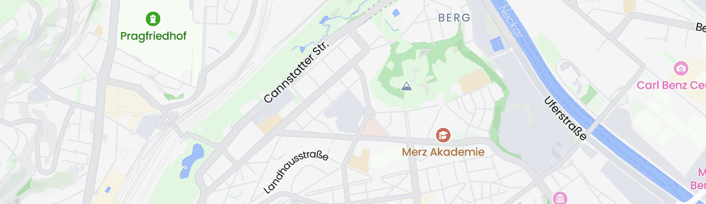 Karte mit dem ungefähren Standort