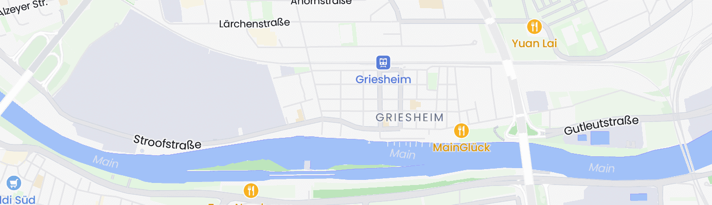 Map showing the approximate location