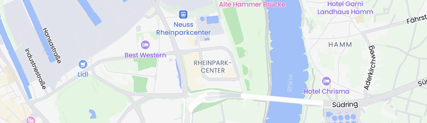 Karte mit dem ungefähren Standort