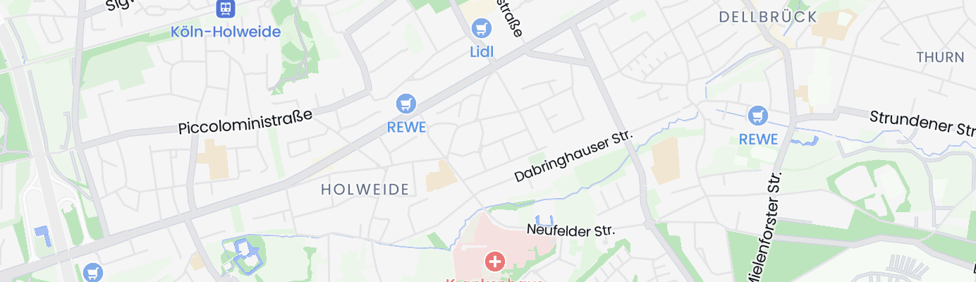 Karte mit dem ungefähren Standort