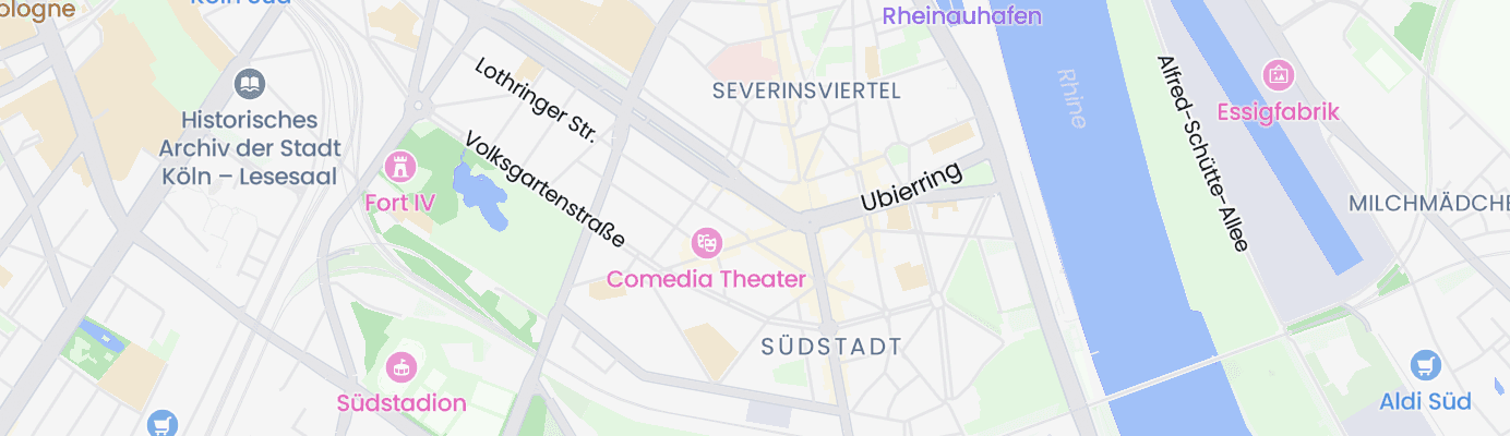 Karte mit dem ungefähren Standort