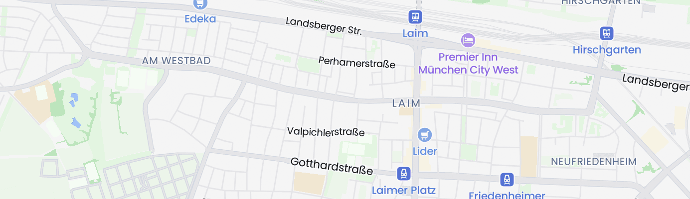 Karte mit dem ungefähren Standort