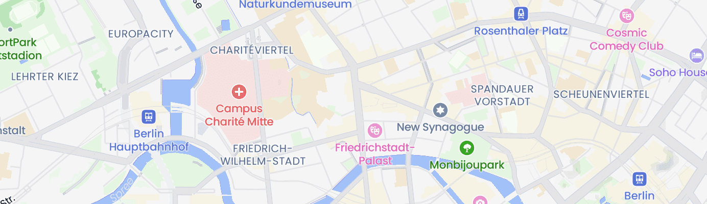 Karte mit dem ungefähren Standort