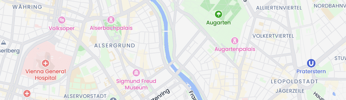 Karte mit dem ungefähren Standort