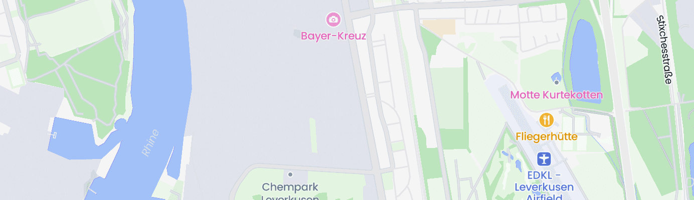Karte mit dem ungefähren Standort