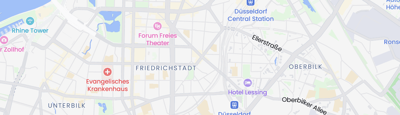 Karte mit dem ungefähren Standort