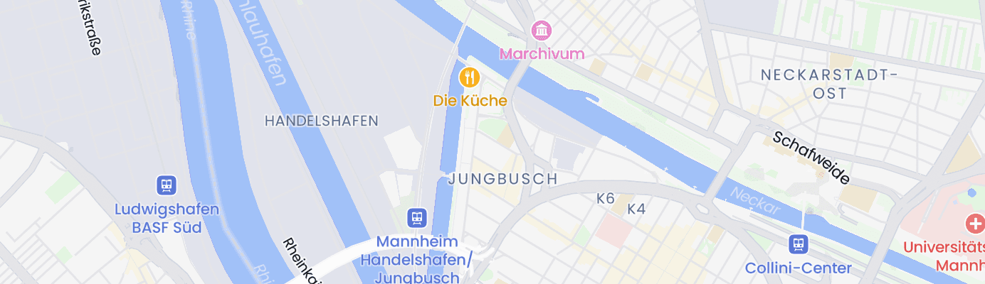 Karte mit dem ungefähren Standort