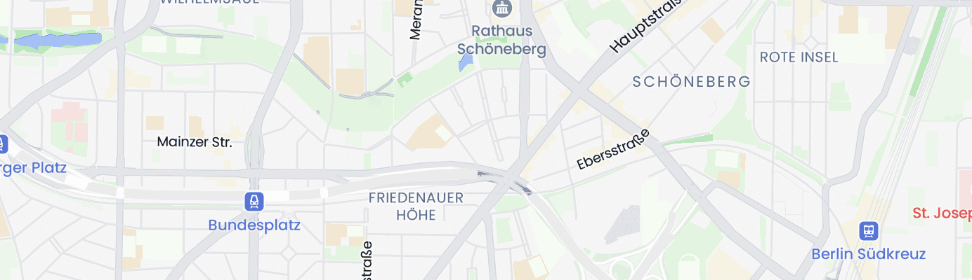 Karte mit dem ungefähren Standort