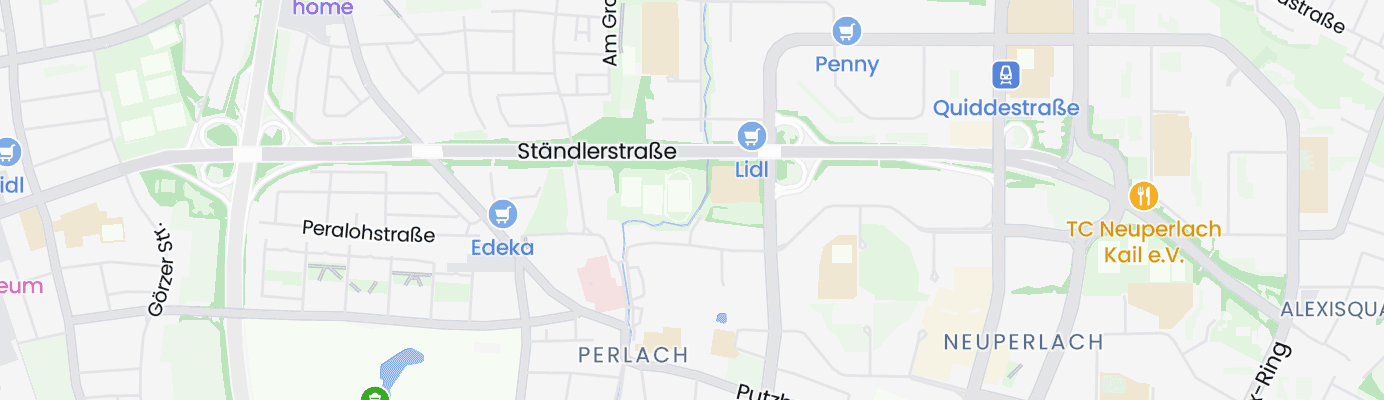 Karte mit dem ungefähren Standort