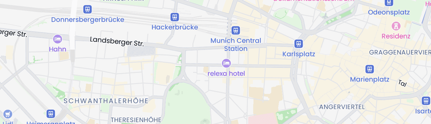 Karte mit dem ungefähren Standort