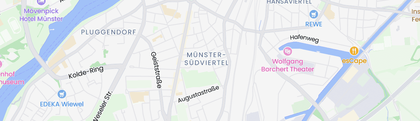 Karte mit dem ungefähren Standort