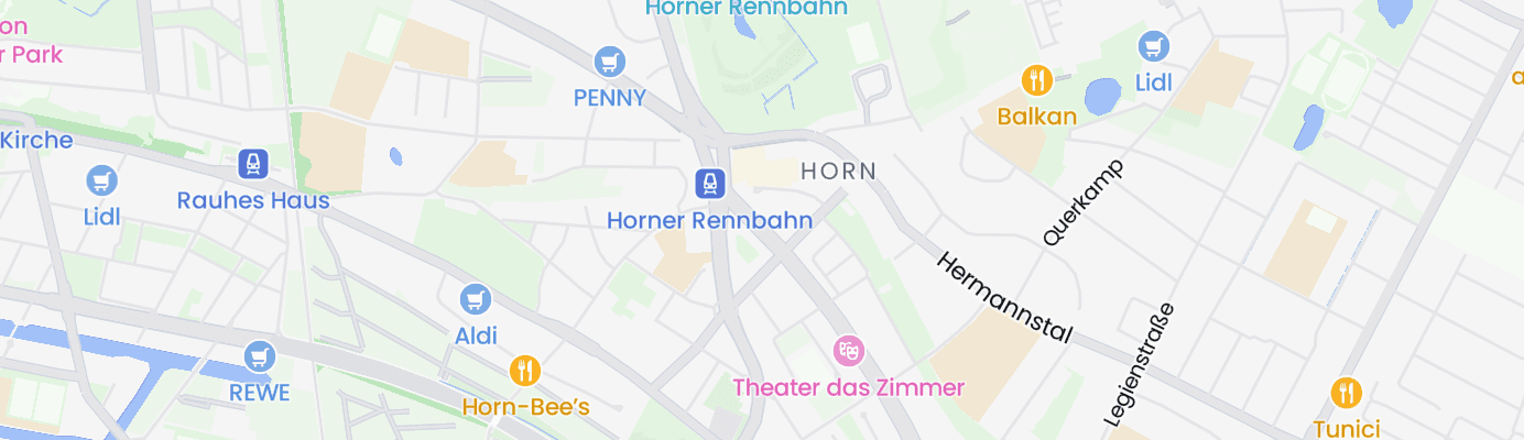 Karte mit dem ungefähren Standort
